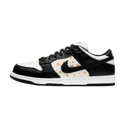 Dunk Low Supreme Stars Black